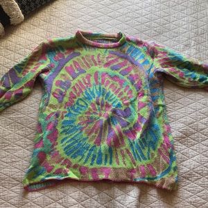 Tie-dye sweater